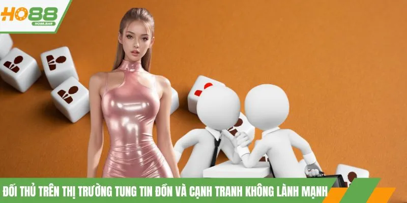 Đối thủ trên thị trường tung tin đồn và cạnh tranh không lành mạnh